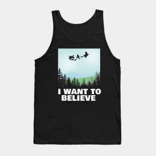 Hocus Pocus I Want to Believe X-Files Mashup Tank Top